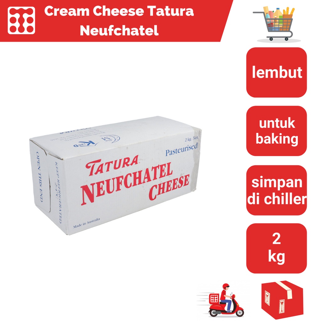 

Cream Cheese Tatura Neufchatel 2Kg