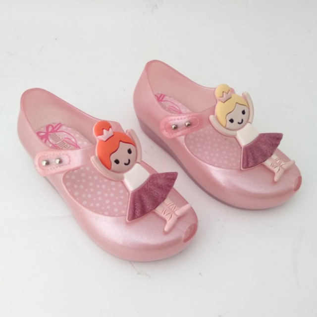 Sepatu sandal anak perempuan mini melissa balleria