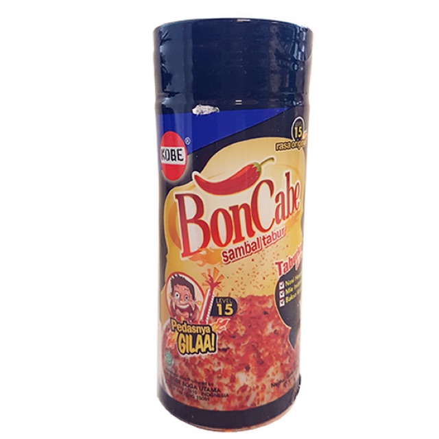 KOBE Bon Cabe Botol Level 15 berat 45gr