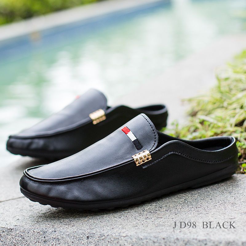 SEPATU PRIA MULES LOAFERS SHOES FASHION ZAKIYA D98