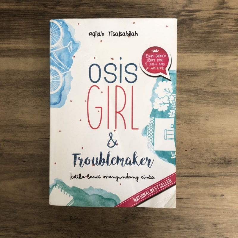 Preloved Novel Osis Girl and Troublemaker