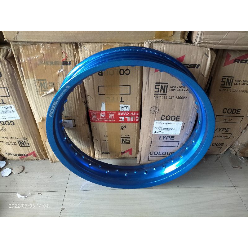 velg Rossi iso tapak lebar ring 17 uk 250,300,350