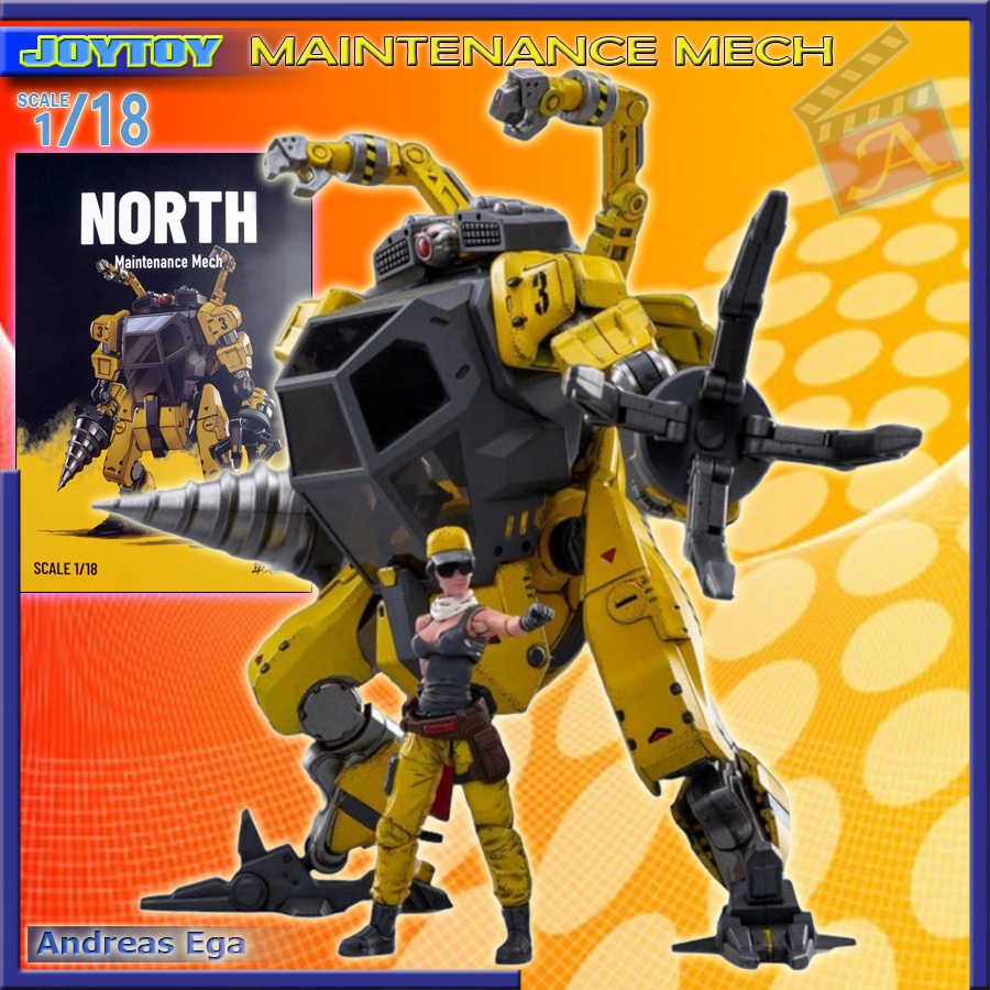 Maintenance Mech North 03 1/18 JoyToy