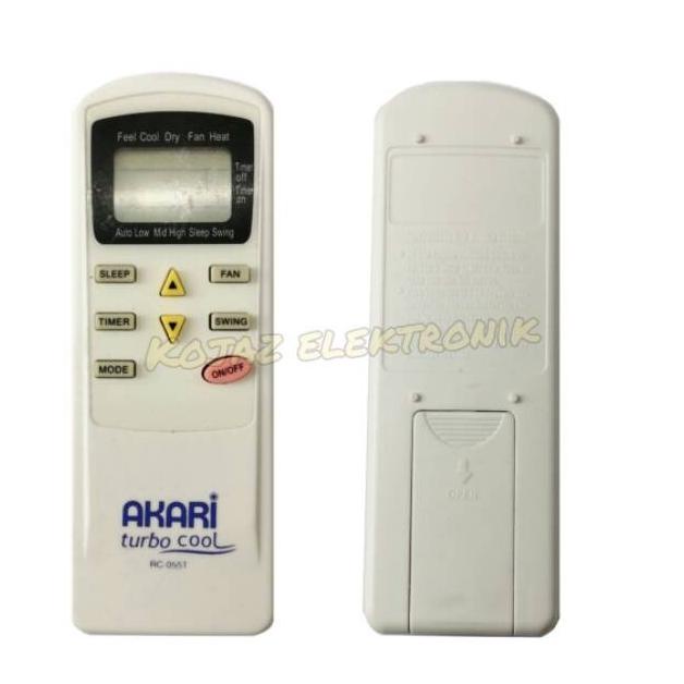 Remote Rc-055T Ac Akari Original