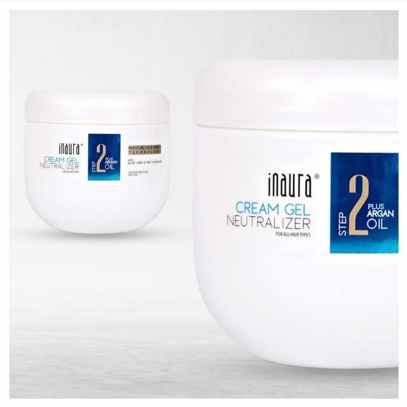 INAURA 500 ML Step 2 Cream Gel Neutralizer | Rebonding Smoothing