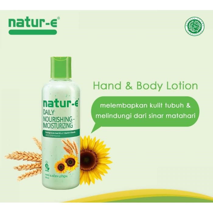 NATUR-E 100IU HAND BODY LOTION 245ML | NATUR E BODY LOTION