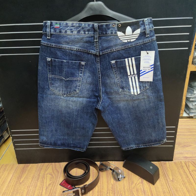 Celana jeans pendek Adidas terbaru