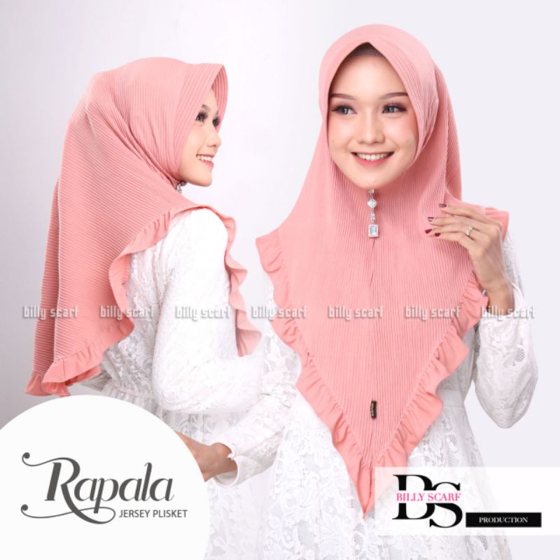 Jilbab instant Bergo simple Jersey RAPALA Original Billy