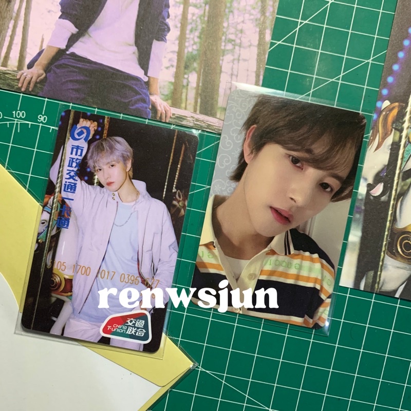 [WTS WANT TO SELL] TRANSPORTATION CARD CASHBEE CHINA RENJUN NCT DREAM VERSION C SET