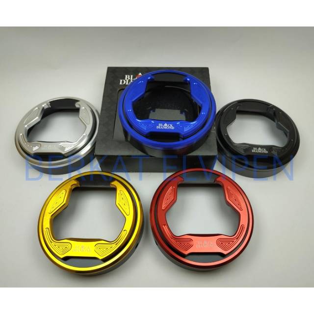 COVER TUTUP TANGKI NMAX BLACK DIAMOND ORIGINAL