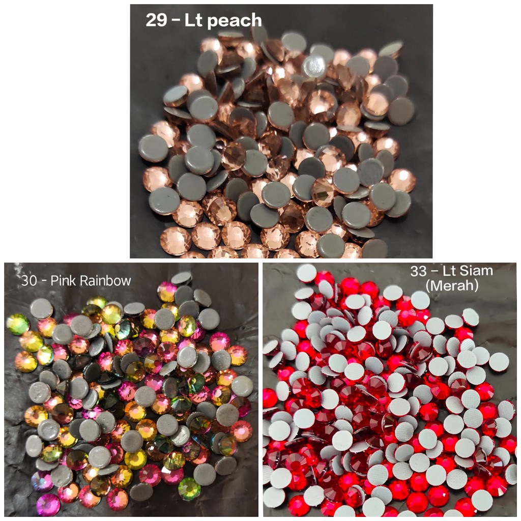 Hotfix / Rhinestone Kw1 Swarovski ss16, all colors 1 gross