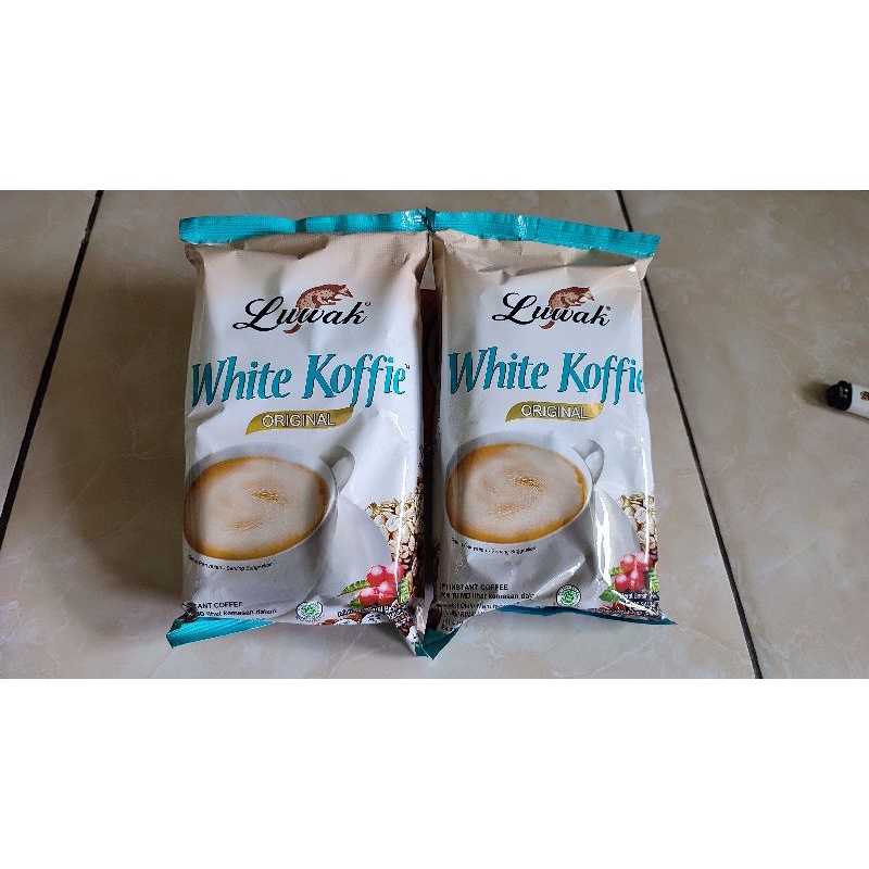 

luwak white koffie original 1 pak (isi 10 sachet x 20gr)