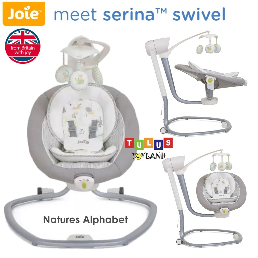 Ayunan Bayi Joie Serina Swivel Swing Otomatis Elektrik Listrik Baterai Baby Swing Premium Murah