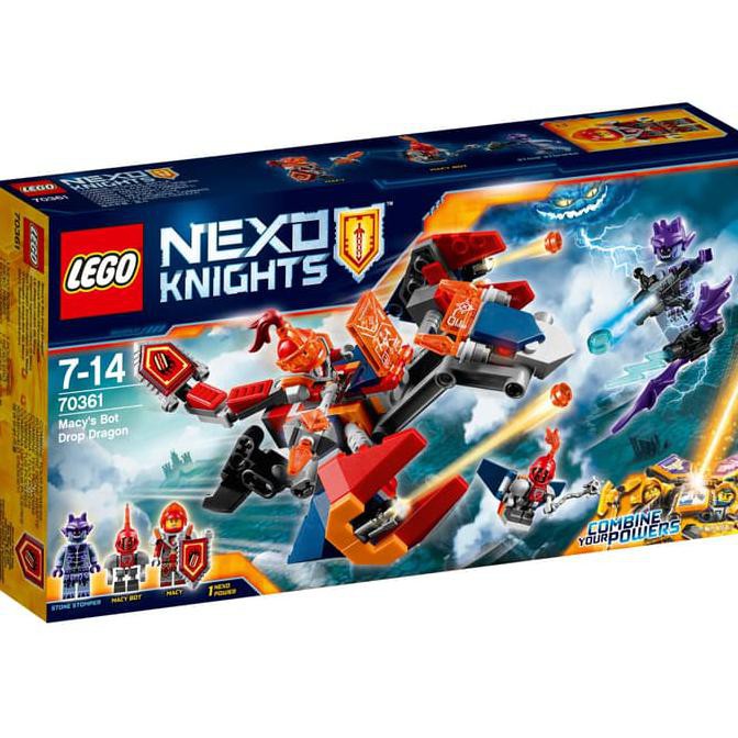 LEGO Nexo Knights, Macy's Bot Drop Dragon (70361)