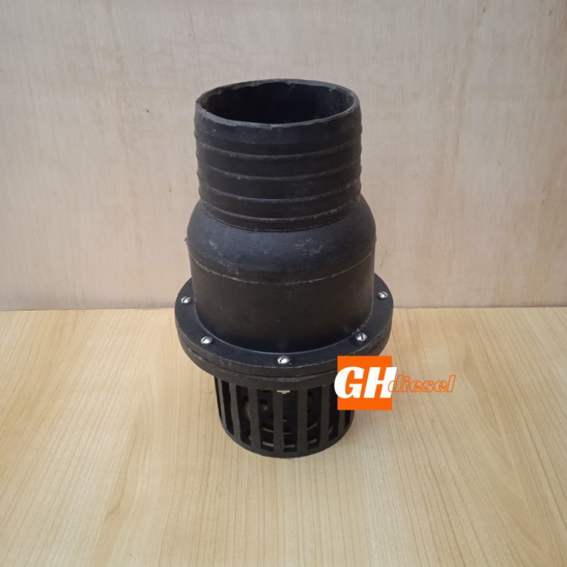 tusen klep ns 100 / 4 inch + klep / Saringan bawah spiral untuk mesin pompa 4 inch