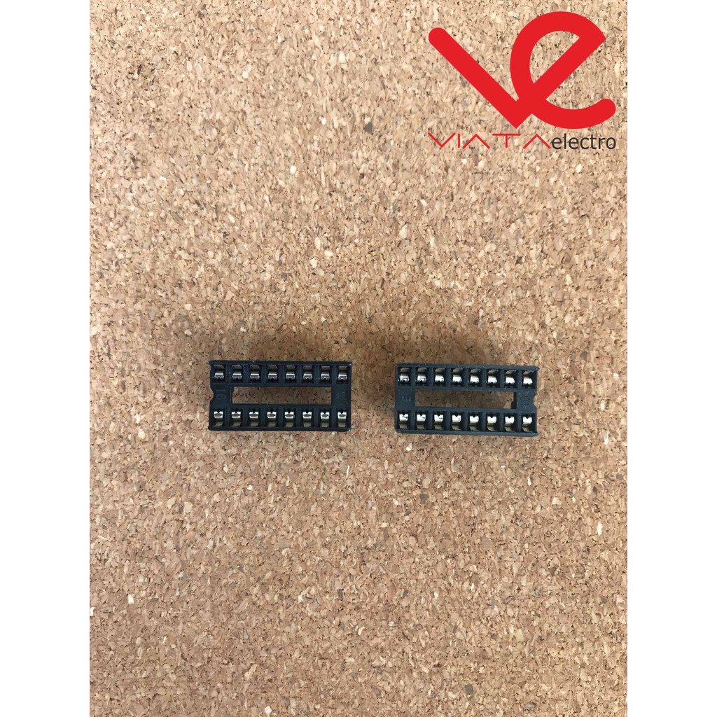 SOCKET IC 16PIN (1 BUAH) 16P ADAPTER SOCKET IC16PIN 16P