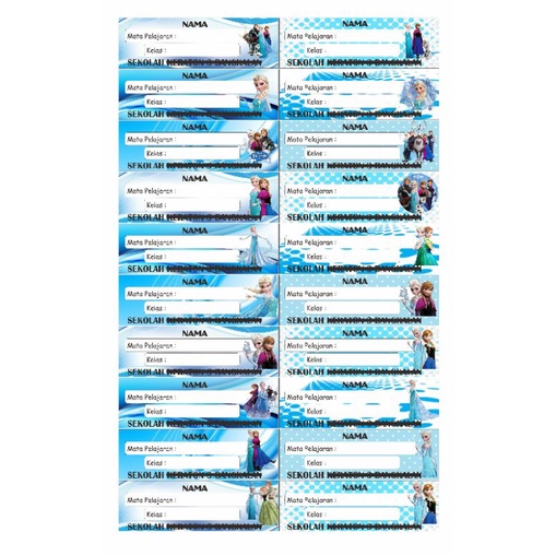 

Stiker Mata Pelajaran