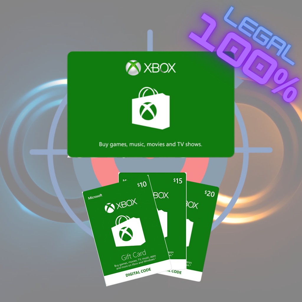 $15 xbox gift card digital code