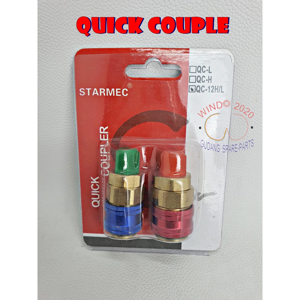 QUICK COUPLER | ADAPTER PENGISIAN KLEA AC MOBIL  | SAMBUNGAN AC MOBIL | ALAT PENGISIAN REFRIGANT MOBIL