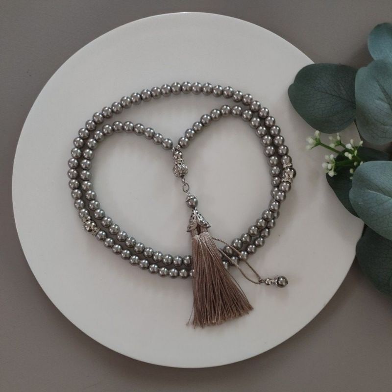 Tasbih mutiara sintetis HQ SERIES 99 butir