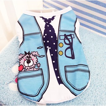 Cute Pet Clothes Summer Vest - Variety/ Baju Anjing/Kucing/Pet Musim Panas