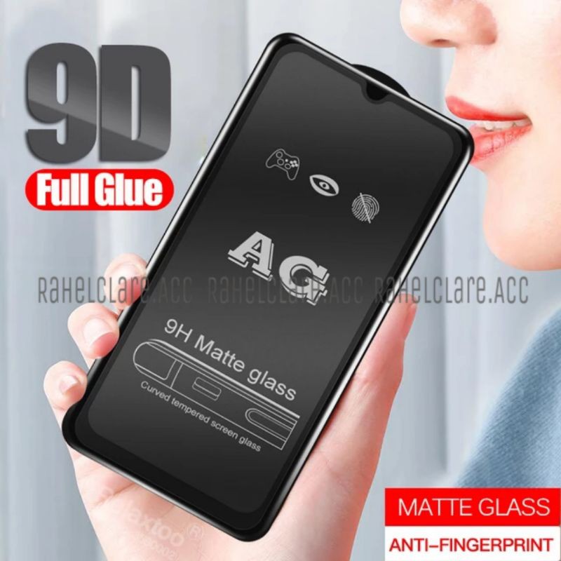 VIVO Y1S Y20 Y12I V20 V20 SE AG MATTE TEMPERED GLASS ANTI MINYAK ANTI GLARE CLEAR FULL COVER