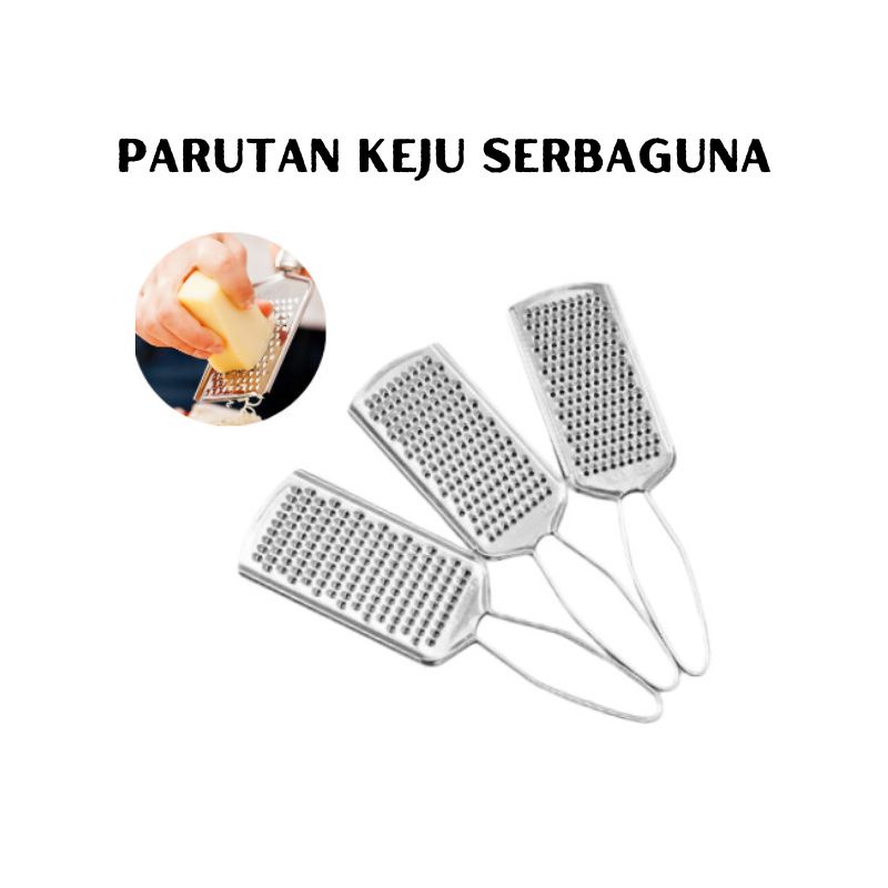 NP01 - PARUTAN MAKANAN ALAT PARUTAN KEJU STAINLESS