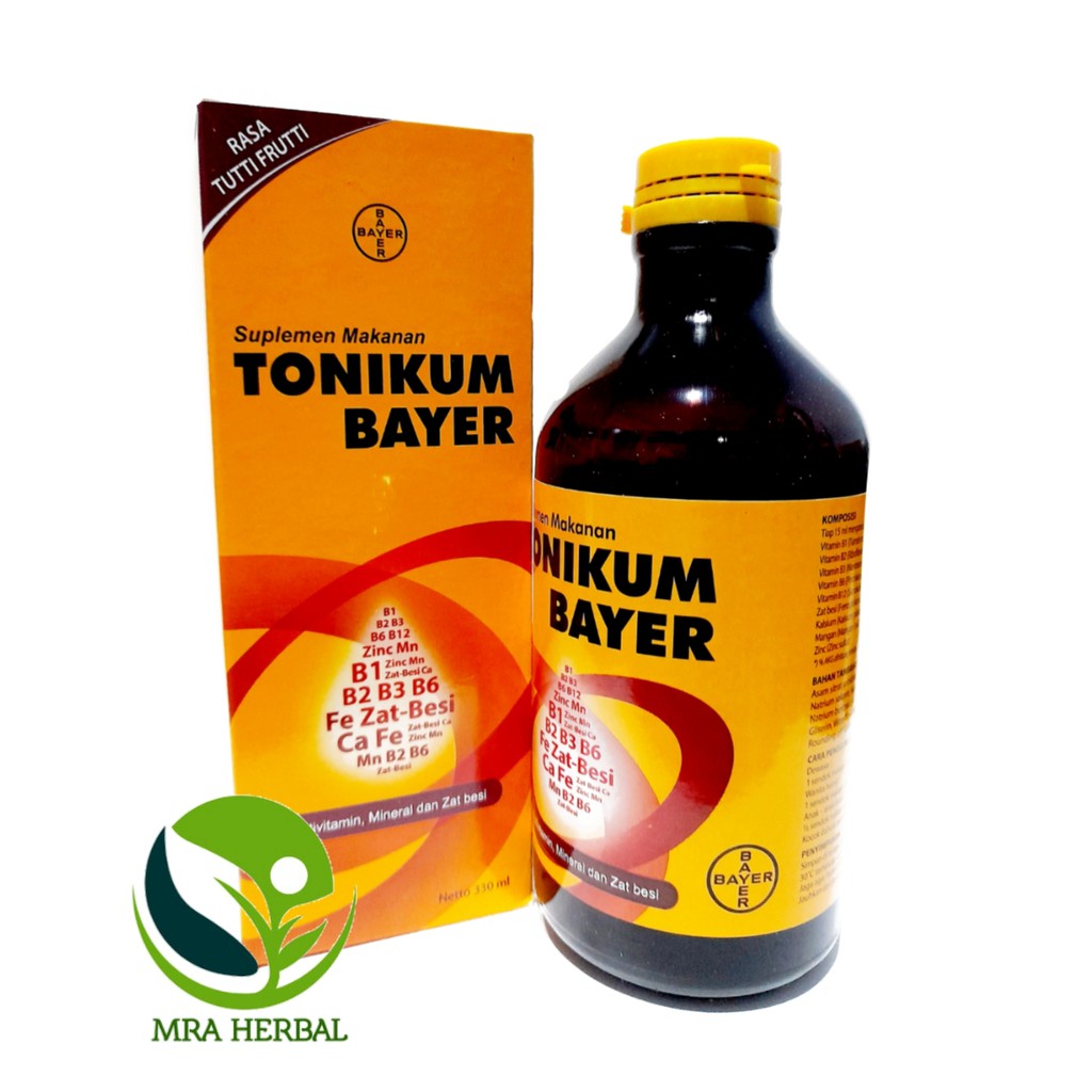 PROMO  Tonikum Bayer Sirup 330 ml / Multivitamin Syrup 330 ML Original