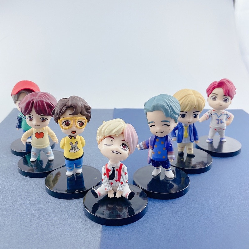 Action Figure BTS Army KWS SET 7 pcs ALL MEMBER
