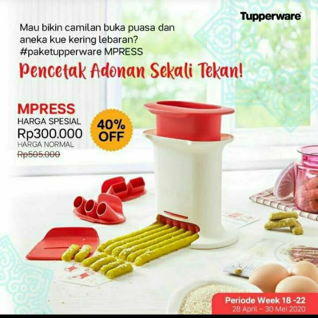 M-Press Tupperware
