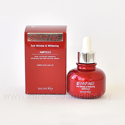Secret Key Syn-Ake Anti Wrinkle & Whitening Ampoule