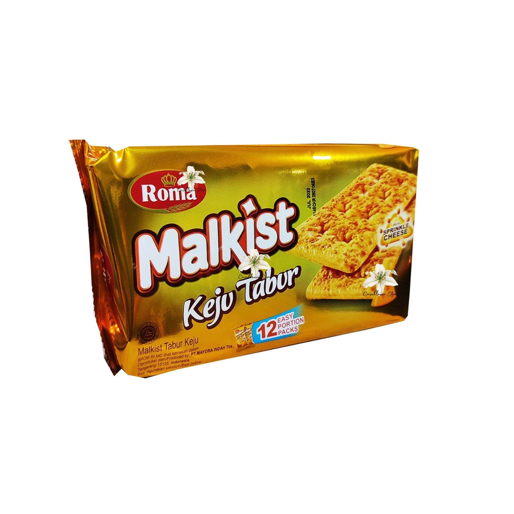 Roma Malkist Keju Tabur 132gr