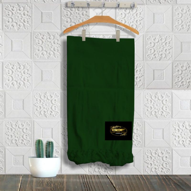 Sorban pria polos Hijau army Rida solo Surban panjang Rayon Exclusive