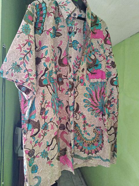 Maura Couple - Sania Ruffle Batik Couple Xxl Xl L M