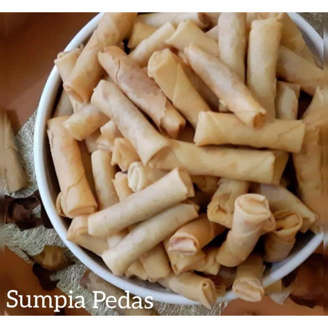 

SNACK KERING SUMPIA PEDAS UDANG / SUMPIA EBI GURIH ASIN RENYAH FRESH