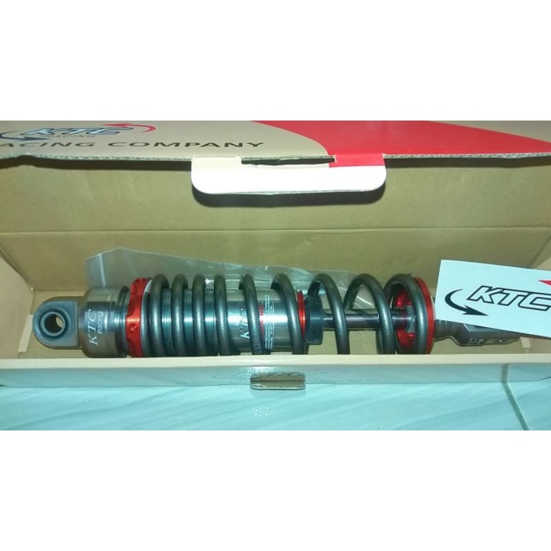shockbreaker KTC mio warna titanium & red