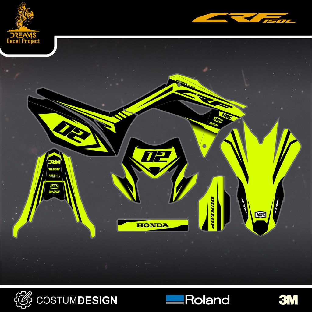 Decal CRF 150L Stabilo