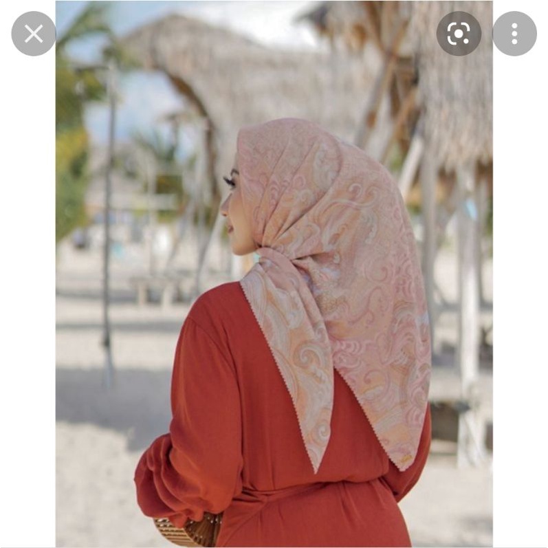 Buttonscarves Wave Peach