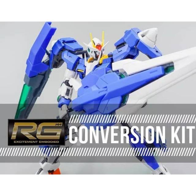 Rg 1 144 Conversion Kit Gundam Oo 00 Raiser To Seven Sword Sword G G Water Slide Decal Shopee Indonesia