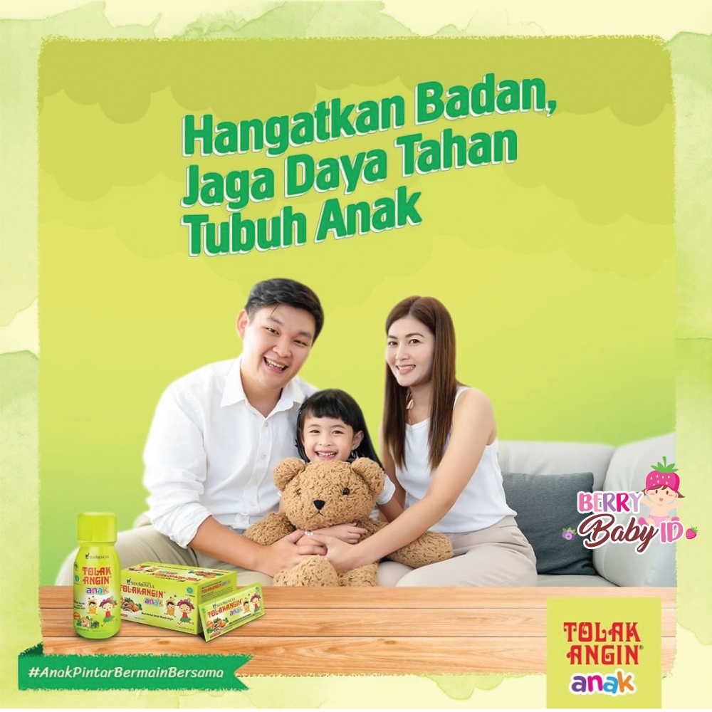 Tolak Angin Anak Isi 12 Sachet Obat Herbal Masuk Angin Anak dan Bayi Berry Mart