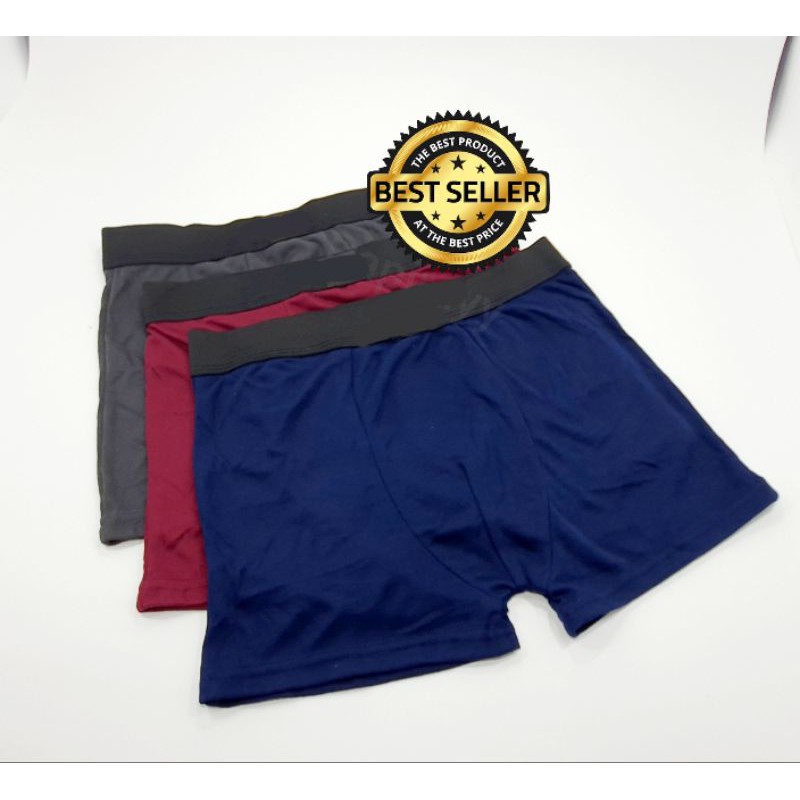 Boxer Murah Lucu Grosir / Warna Random / Celana Dalam Pria Dewasa / harga satuan Atletik