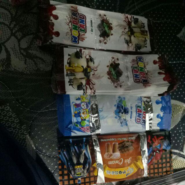 Plastik Untuk Es - Plastik Bungkus Es Gabus - Jual Pembungkus Es Krim Galaxy