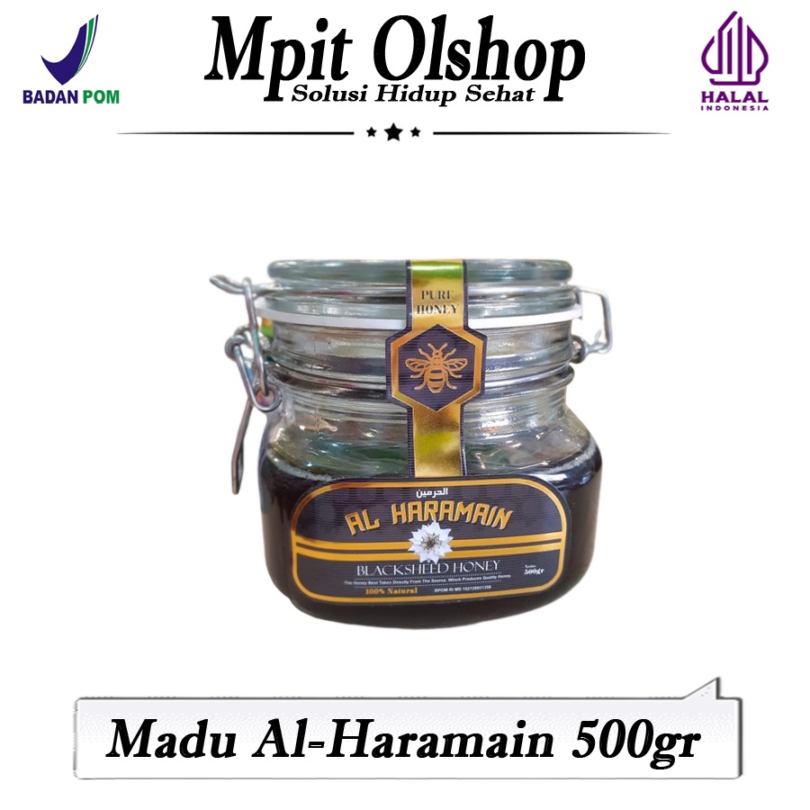 

MADU AL-HARAMAIN ISI 500 Gram | Madu Nektar Habbatusauda 500gr