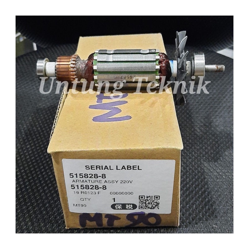 Murah ARMATURE Original Gerinda Maktec MT 90 dan MT 91A - Spare Part angker