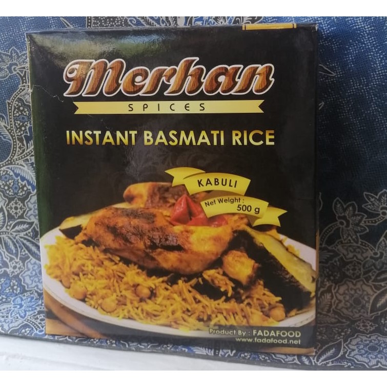

Merhan Beras Basmati dan Bumbu varian Kabuli