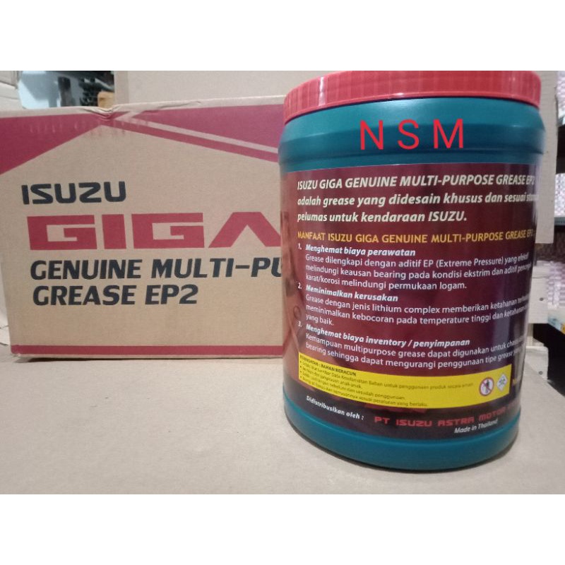 GREASE / GEMUK ISUZU GIGA GENUINE MULTI-PURPOSE EP2 Netto:2kg