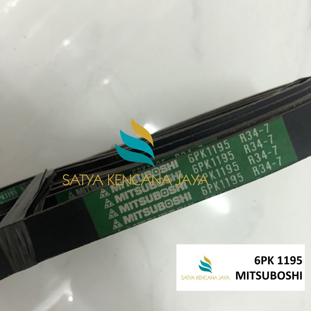 V-BELT/FAN BELT MITSUBOSHI 6PK 940 /6PK 1195 /6PK 1200 /6PK 1210 /6PK 1275 /6PK 1340 /6PK 1490 ALTER