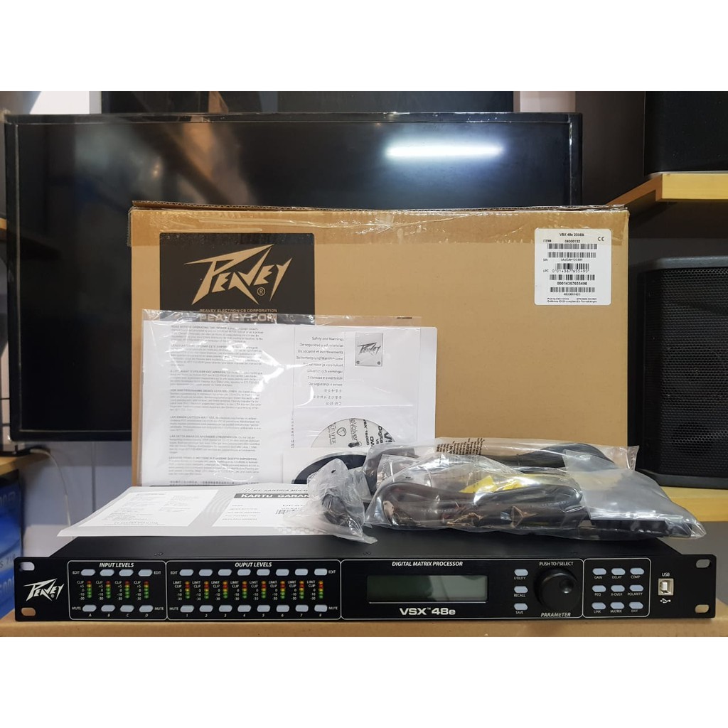 Speaker Management Peavey  PV VSX48e Pv VSX 48e Original