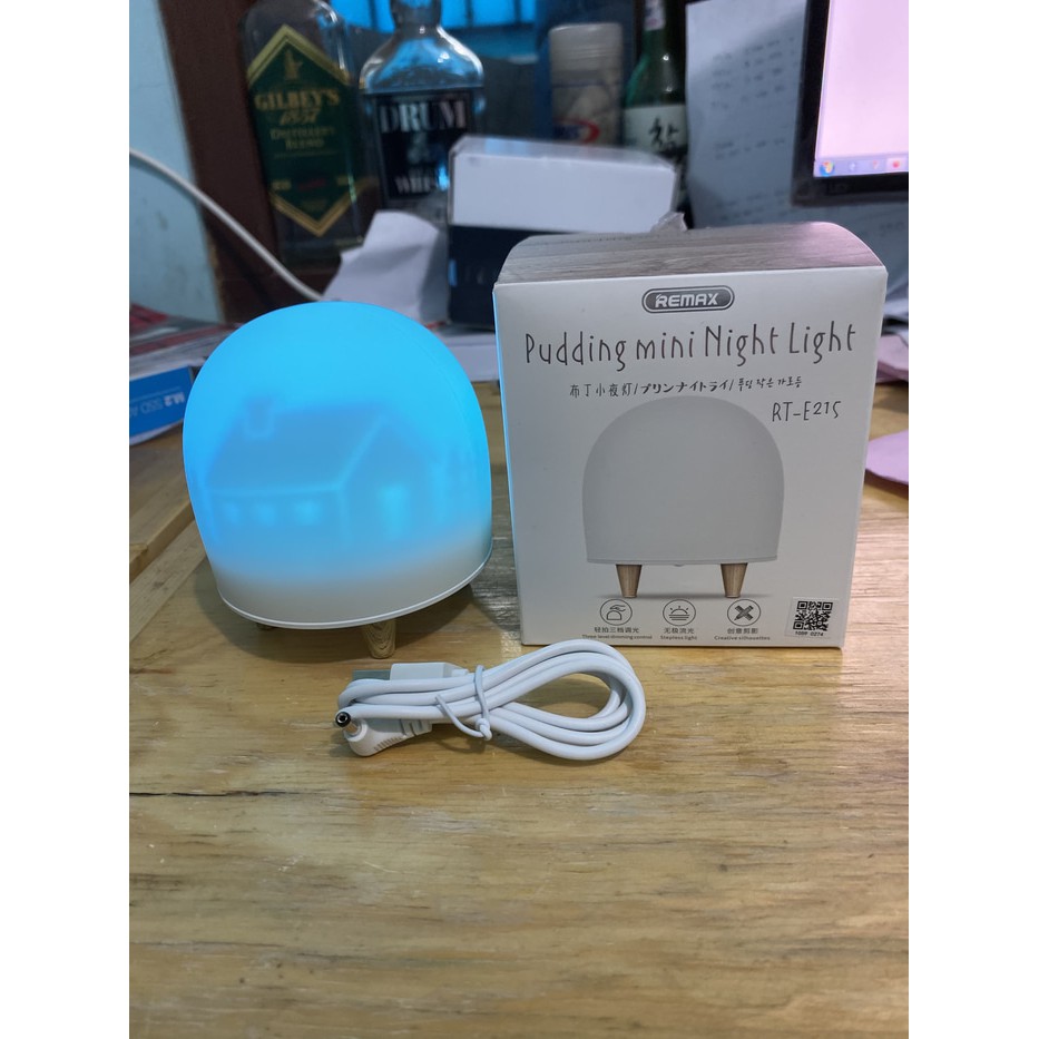 Remax RT-E215 Pudding Mini Night light LED - Lampu Tidur LED Lampu Hias