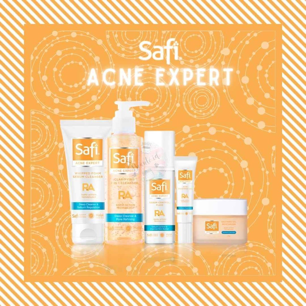 SAFI White Expert Oil Control And Acne Cleanser &amp; Toner Oil Control &amp; Anti Acne Cream